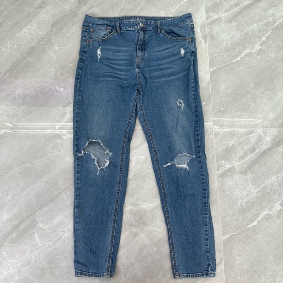 wild fable Denim - Women’s Wild Fable Distressed High Rise Skinny Jeans Plus Size 16